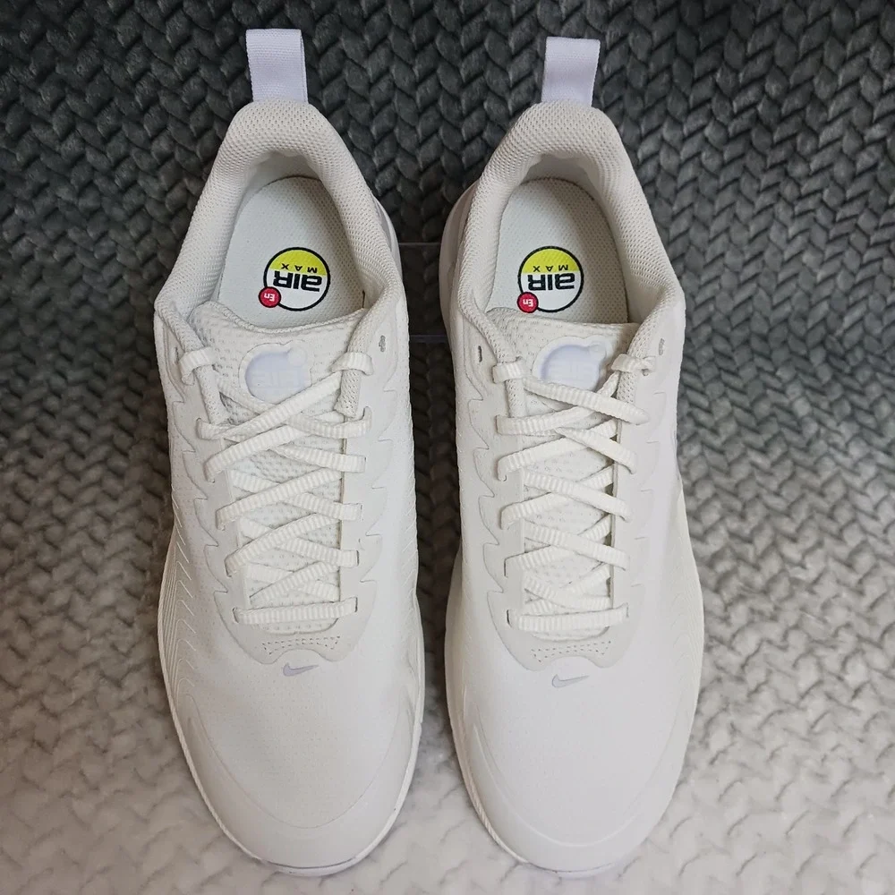 Nike Air Max Nuaxis SE Summit White Amethyst Tint Women's Running Shoes Size 11